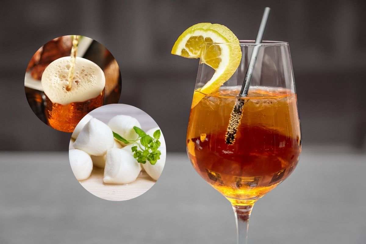 Mozzarella e birra aperitivo ricetta