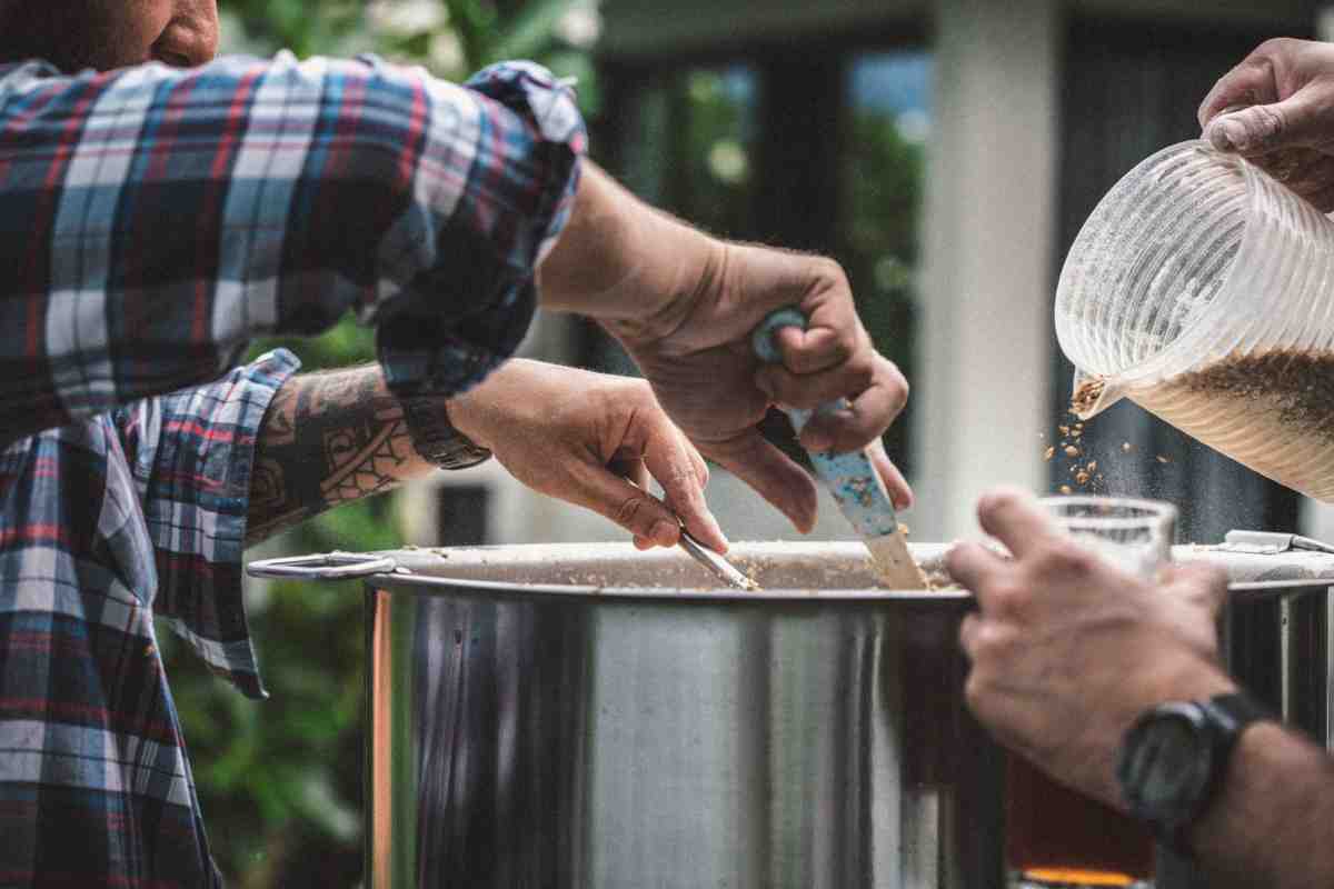 produzione di birra