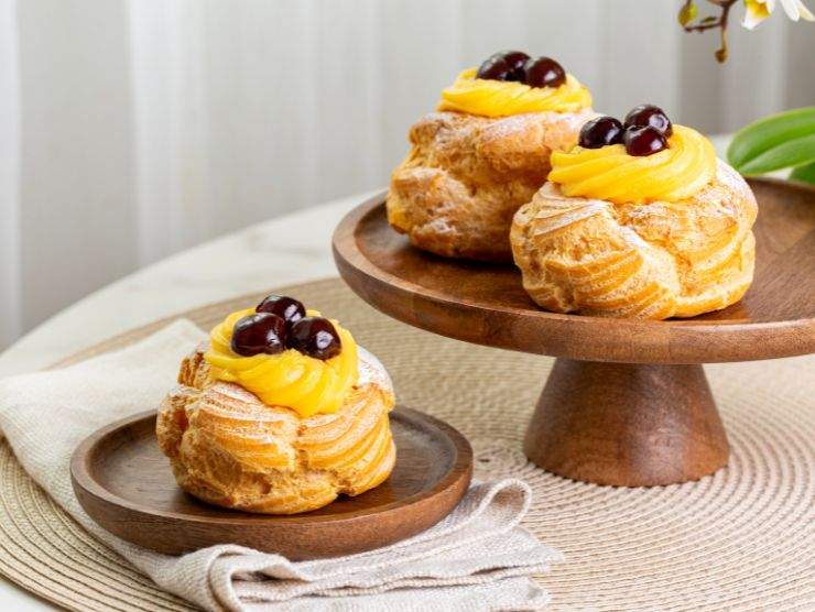 Zeppole San Giuseppe fritte non unte