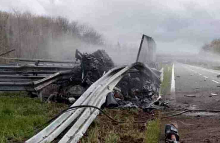 ferrari incidente