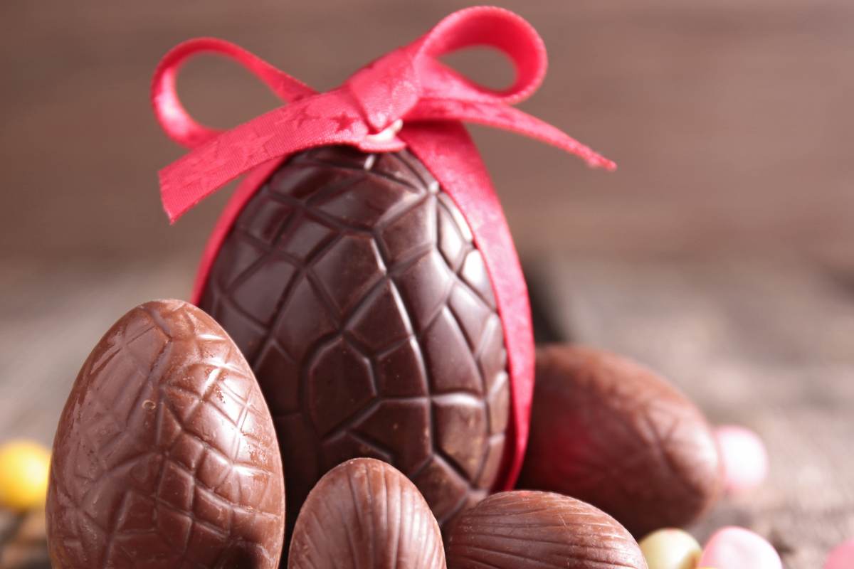 Uova di Pasqua di cioccolato